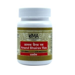 Uma Ayurveda Anand Bhairav Ras 40 Tablets PACK OF 2