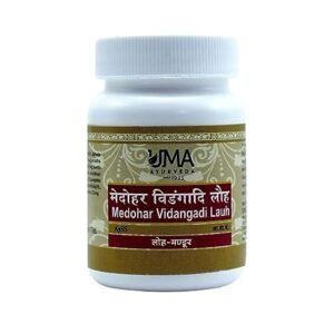 Uma Ayurveda Medohar Vidangadi Lauh 80 Tablets