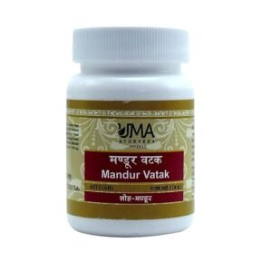 Uma Ayurveda Mandur Vatak 80 Tablets PACK OF 2