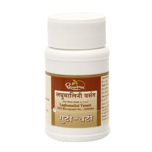 Dhootapapeshwar Laghumalini Vasant Rasa 50 Tablets
