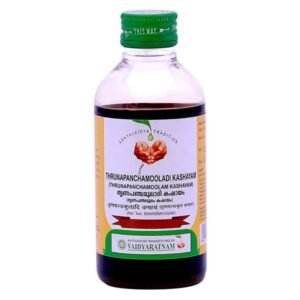 Vaidyaratnam  Thrunapanchamooladi Kashayam 200 ML PACK OF 5